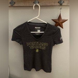 Portland Timbers Short Sleeve T-shirt Women’s Small Adidas